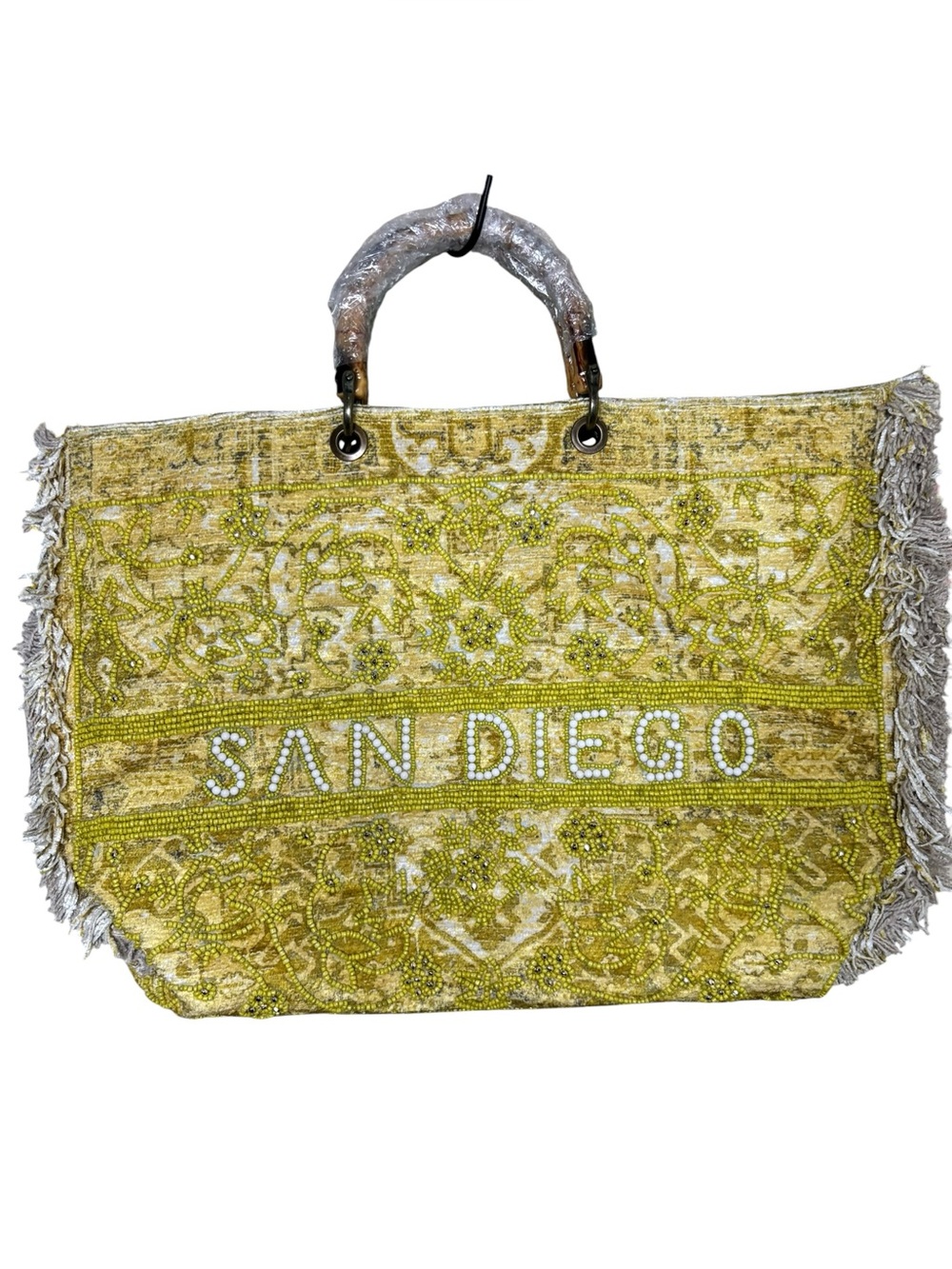 San Diego Beaded Carpet Travel Bag